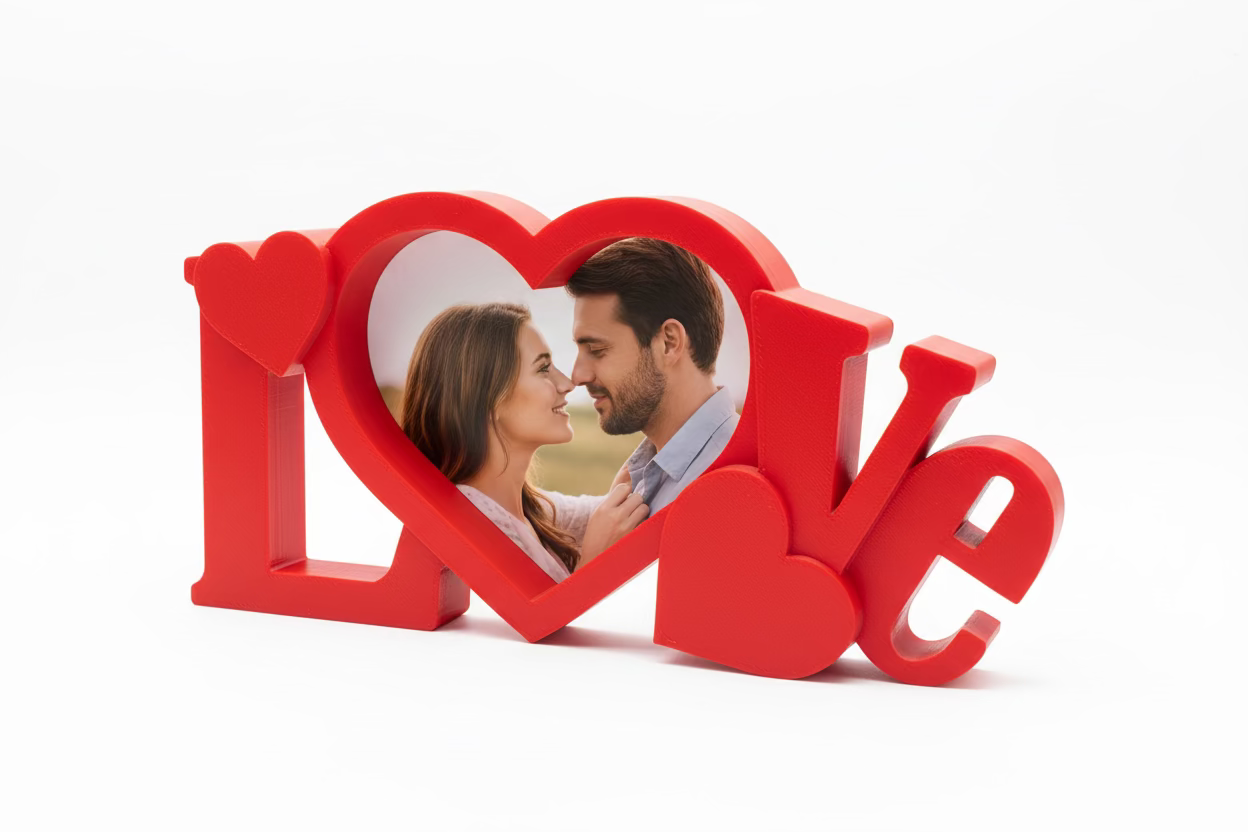 Love Frame Fotolijstje - Gepersonaliseerd met Jouw Foto