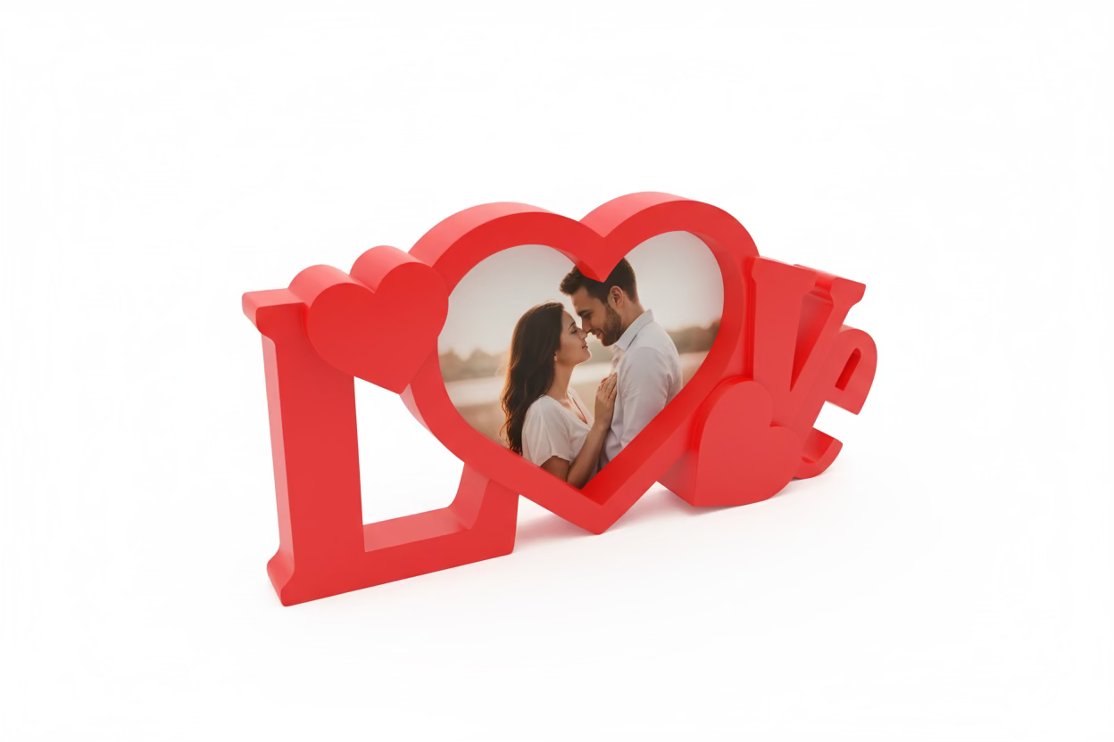 Love Frame Fotolijstje - Gepersonaliseerd met Jouw Foto