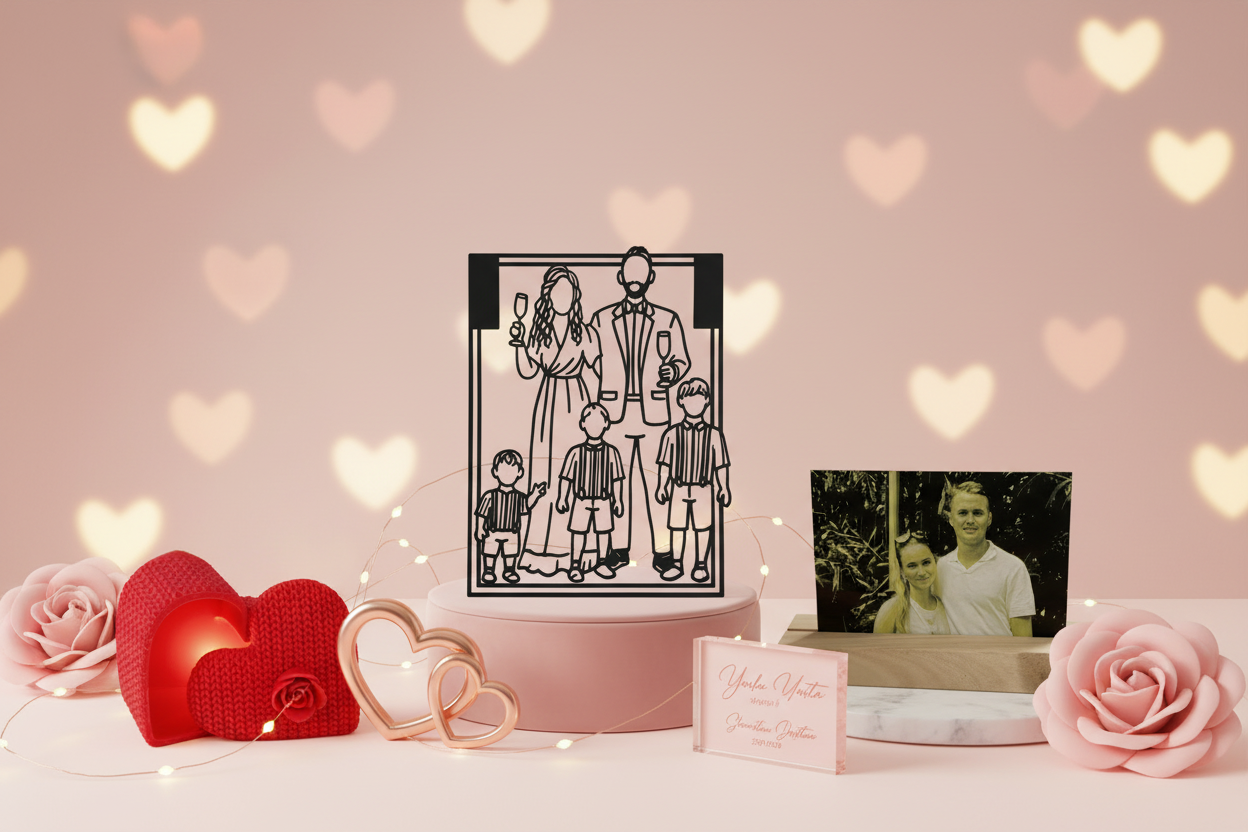 Valentijn banner zonder tekst